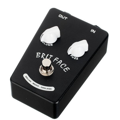 Compact Series Dallas Brit Face Fuzz Black Pedal Para Guitarra