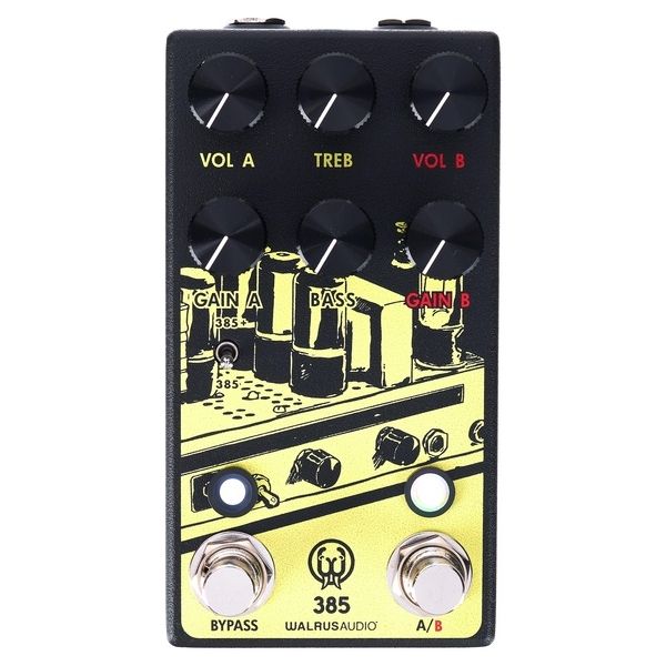 385 Mkii (Black/Yellow) Pedal Para Guitarra