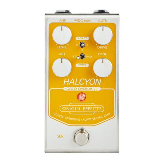 Origin Effects Halcyon Gold Overdrive Pedal Para Guitarra