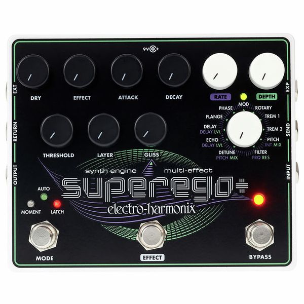 Electro Harmonix Superego Plus Pedal Para Guitarra