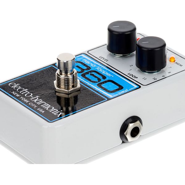 Electro Harmonix 360 Nano Looper Pedal Para Guitarra E Contrabaixo