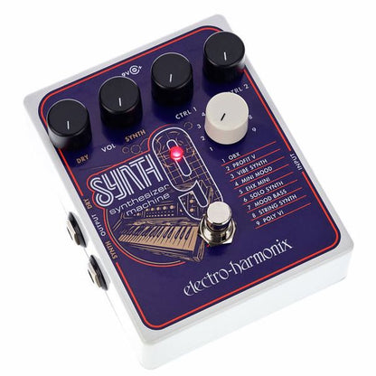 Electro Harmonix Synth9 Synthesizer Machine Pedal Para Guitarra E Contrabaixo