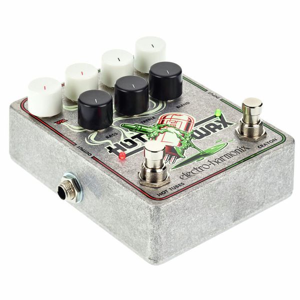 Electro Harmonix Hot Wax Dual Overdrive Pedal Para Guitarra E Contrabaixo