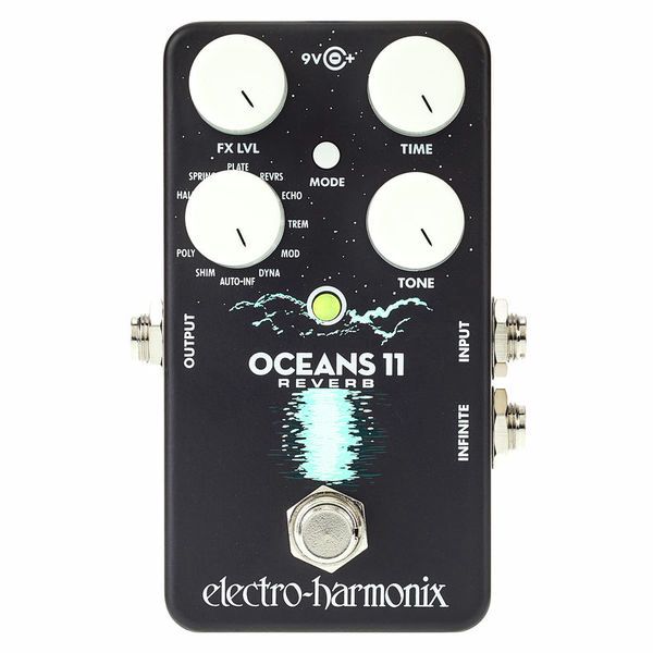 Electro Hamonix Oceans 11 Reverb Pedal Para Guitarra