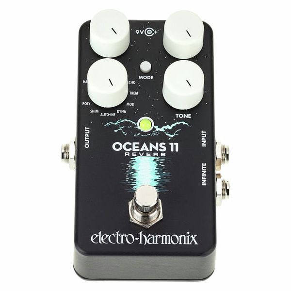 Electro Harmonix Oceans 11 Reverb Pedal Para Guitarra