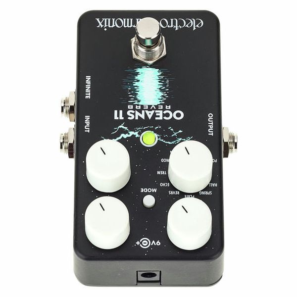 Electro Harmonix Oceans 11 Reverb Pedal Para Guitarra