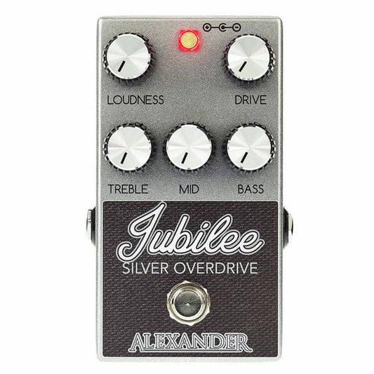 Alexander Pedals Jubilee Silver Overdrive Pedal Para Guitarra