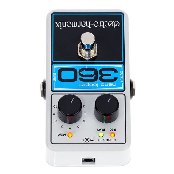 Electro Harmonix 360 Nano Looper Pedal Para Guitarra E Contrabaixo