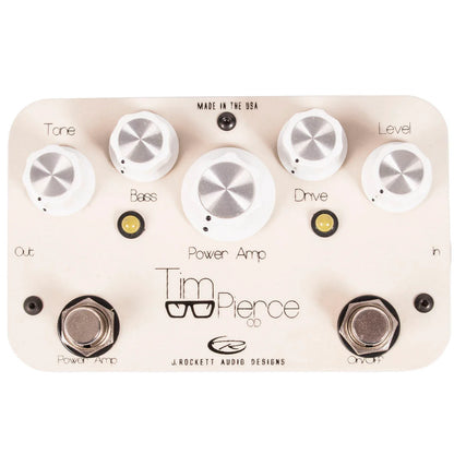 J. Rockett Tim Pierce Signature Overdrive & Poweramp Pedal Para Guitarra E Contrabaixo