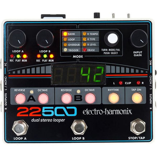 Electro Harmonix 22500 Looper Pedal Para Guitarra