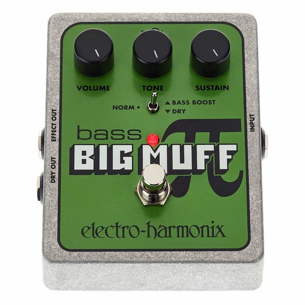 Electro Harmonix Bass Big Muff Pi Pedal Para Contrabaixo