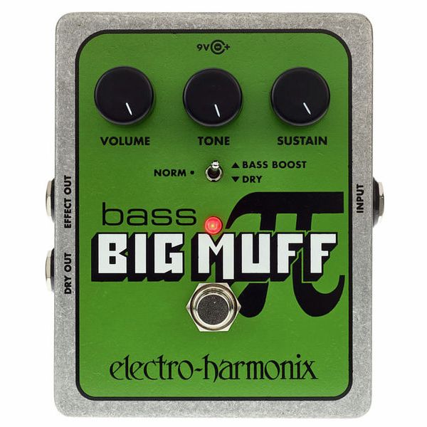 Electro Harmonix Bass Big Muff Pi Pedal Para Contrabaixo