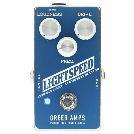 Greer Amps Lightspeed Organic Overdrive Pedal Para Guitarra