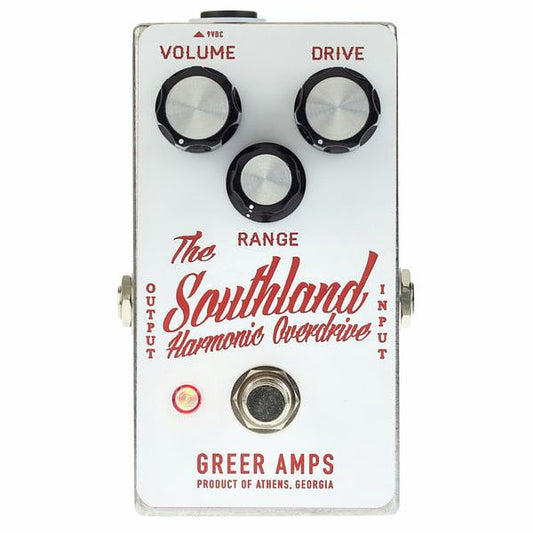 Greer Amps Southland Harmonic Overdrive Pedal Para Guitarra