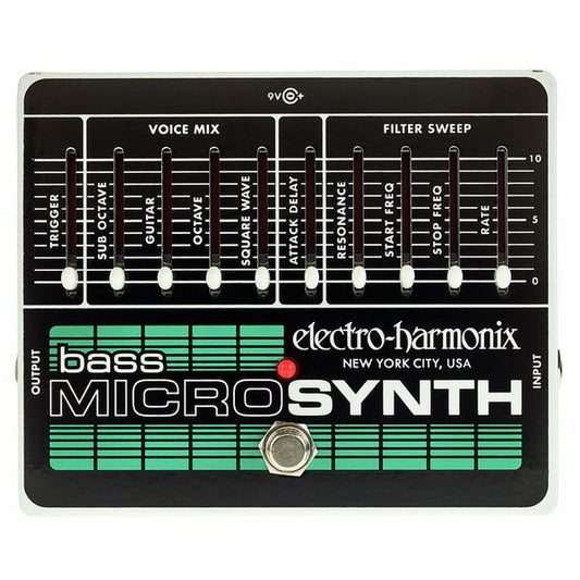 Electro Harmonix Bass Microsynth Pedal Para Contrabaixo