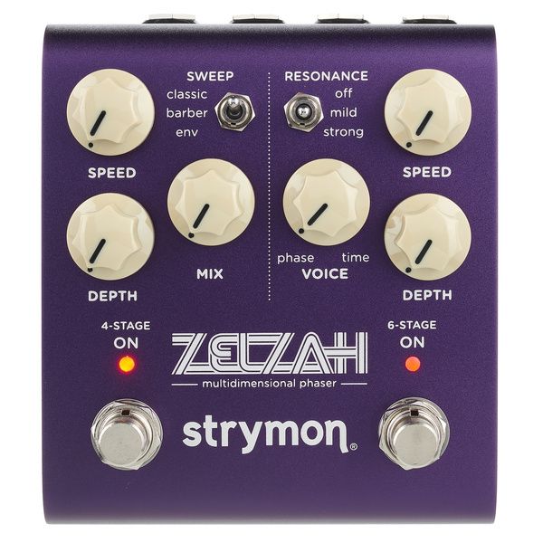 Zelzah Multi-Dimensional Phaser Pedal Para Guitarra