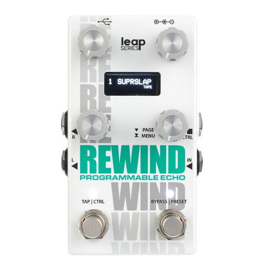 Alexander Pedals Rewind Programmable Echo Pedal Para Guitarra