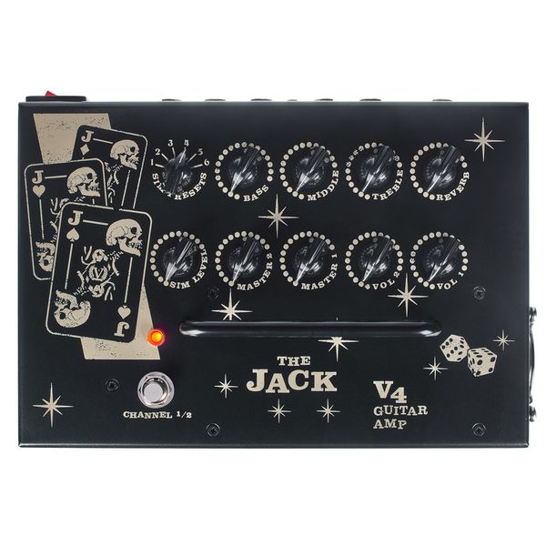 V4 Jack Power Amp Tn-Hp Pedal Para Guitarra