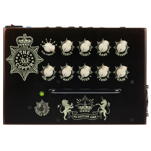 V4 Copper Power Amp Tn-Hp Pedal Para Guitarra