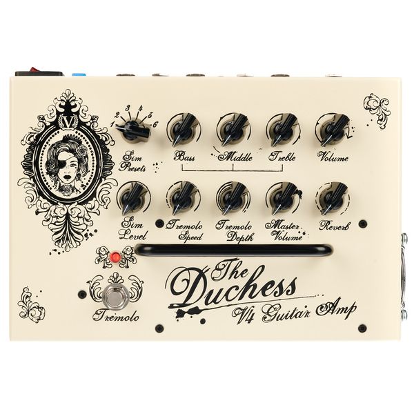 V4 Duchess Power Amp Tn-Hp Pedal Para Guitarra