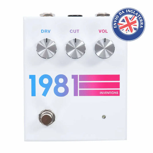 1981 Inventions Drv Overdrive Pedal Para Guitarra