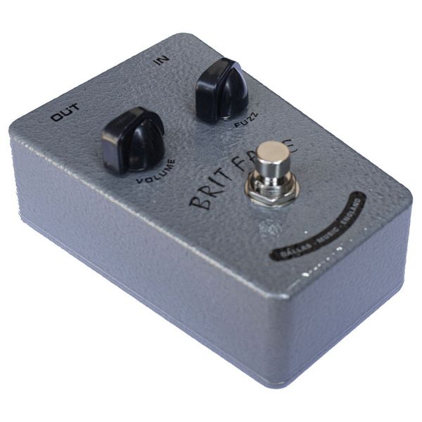 Compact Series Dallas Brit Face Fuzz Silver Pedal Para Guitarra