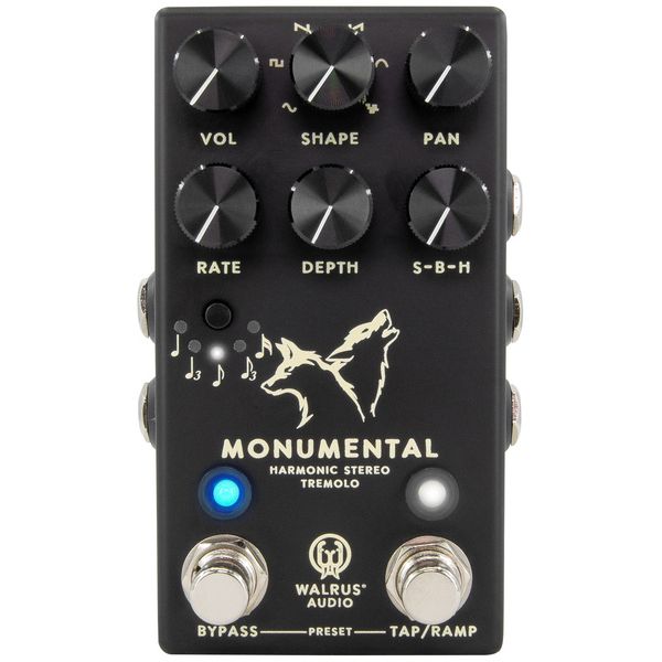 Monumental (Black) Pedal Para Guitarra