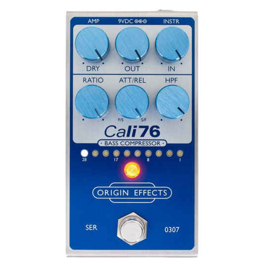 Origin Effects Cali76 MK2 Bass Compressor Blue