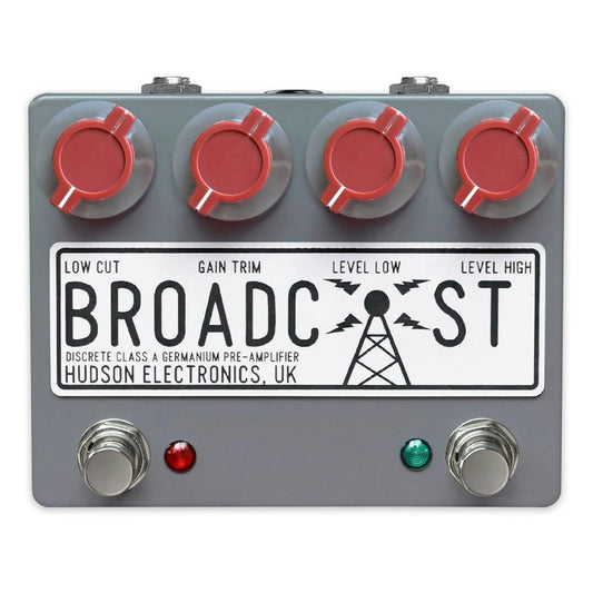 Broadcast Dual Footswitch Pedal Para Guitarra