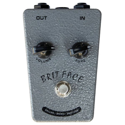 Compact Series Dallas Brit Face Fuzz Silver Pedal Para Guitarra