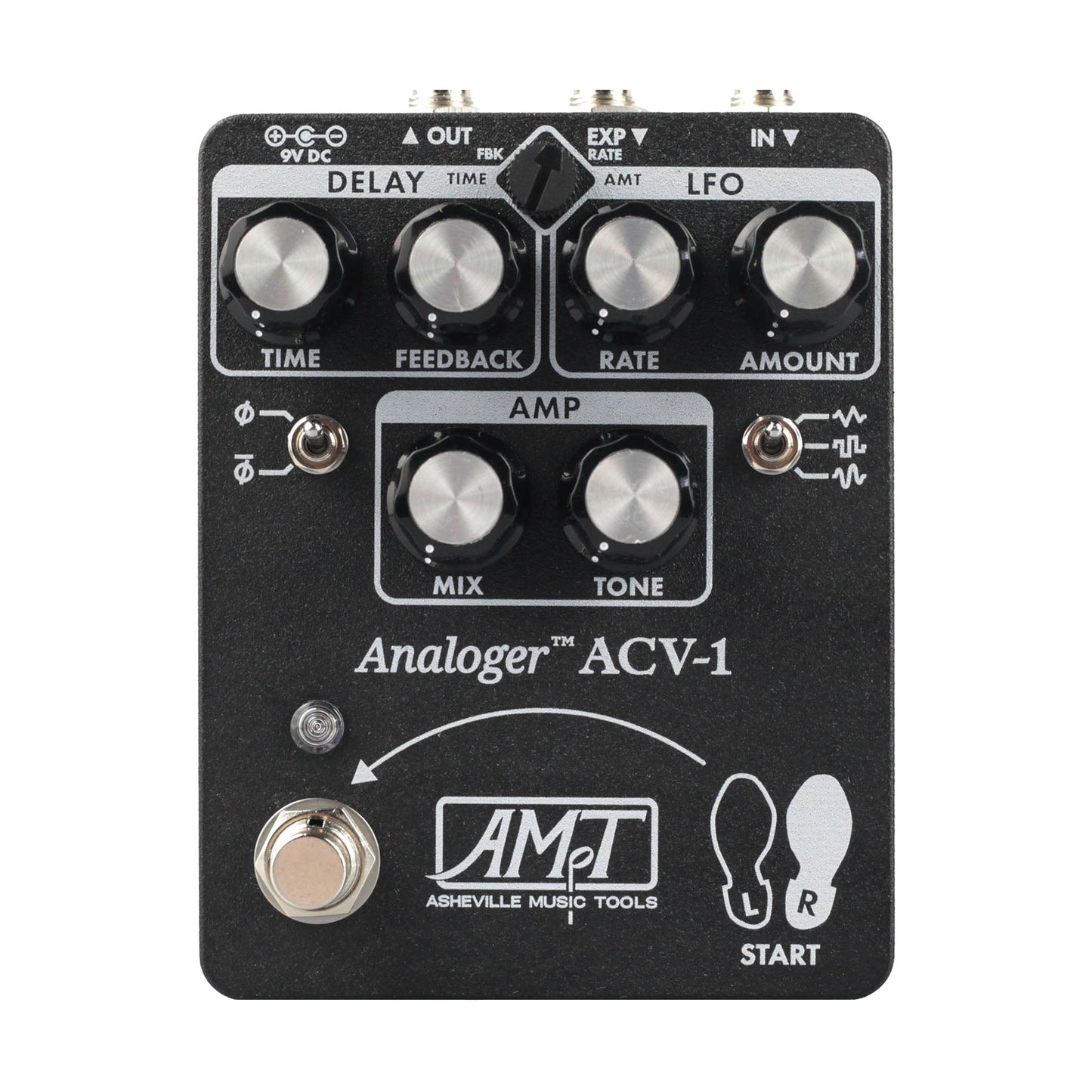 Acv-1 Time Warping Chorus & Vibrato Pedal Para Guitarra