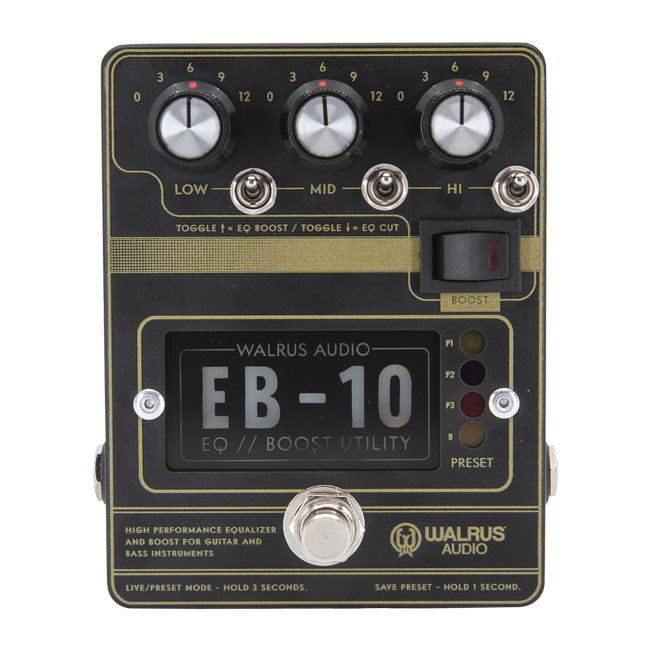 Eb-10 (Black) Pedal Para Guitarra