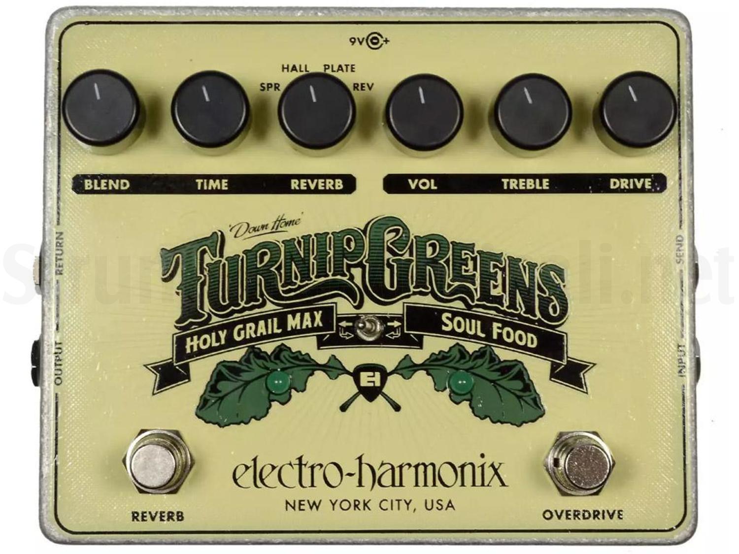 Electro Harmonix Turnip Greens Pedal Para Guitarra