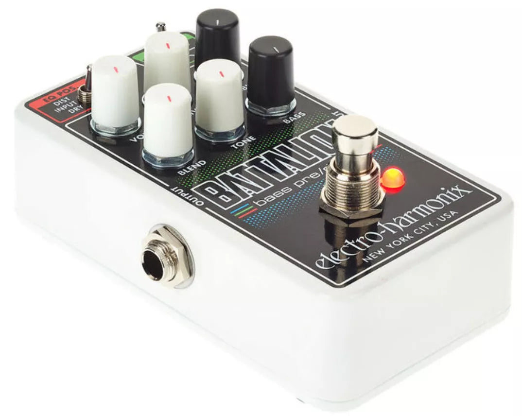 Electro Harmonix Nano Battalion Bass Preamp Pedal Para Contrabaixo