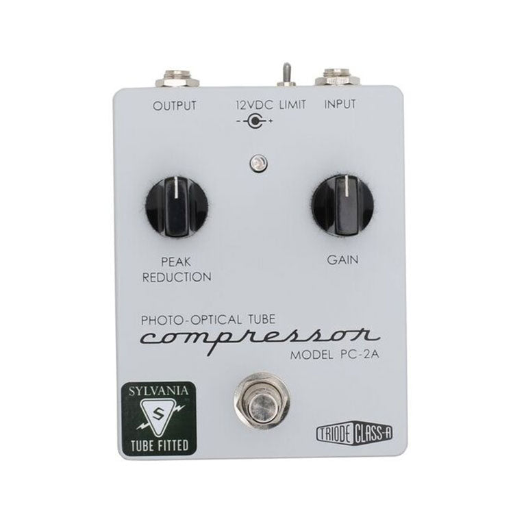 Pc-2A Tube Compressor Pedal Para Guitarra