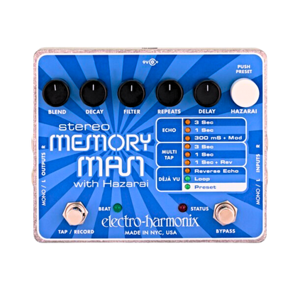 Electro Harmonix Stereo Memory Man with Hazarai