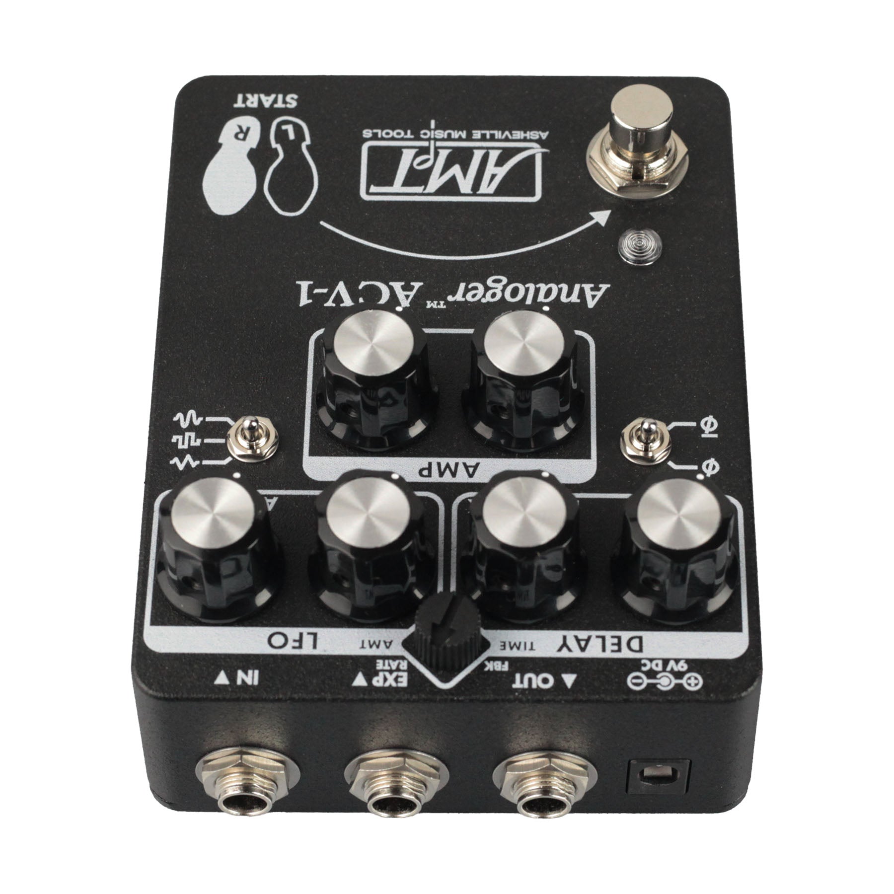 Acv-1 Time Warping Chorus & Vibrato Pedal Para Guitarra