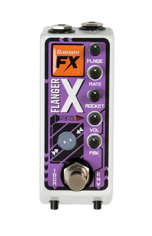 Rainger Fx Flanger X Pedal Para Guitarra