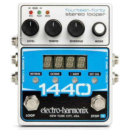 Electro Harmonix 1440 Stereo Looper Effects Pedal Para Guitarra