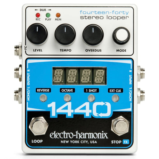 Electro Harmonix 1440 Stereo Looper Effects Pedal Para Guitarra