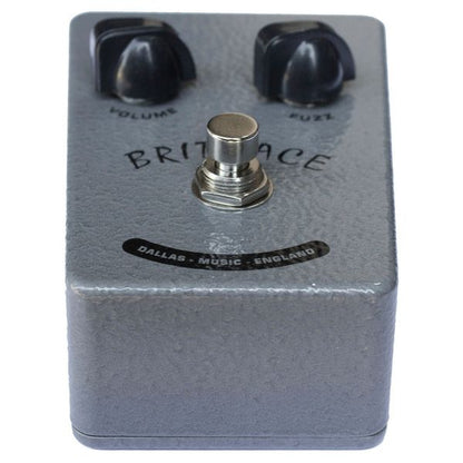 Compact Series Dallas Brit Face Fuzz Silver Pedal Para Guitarra