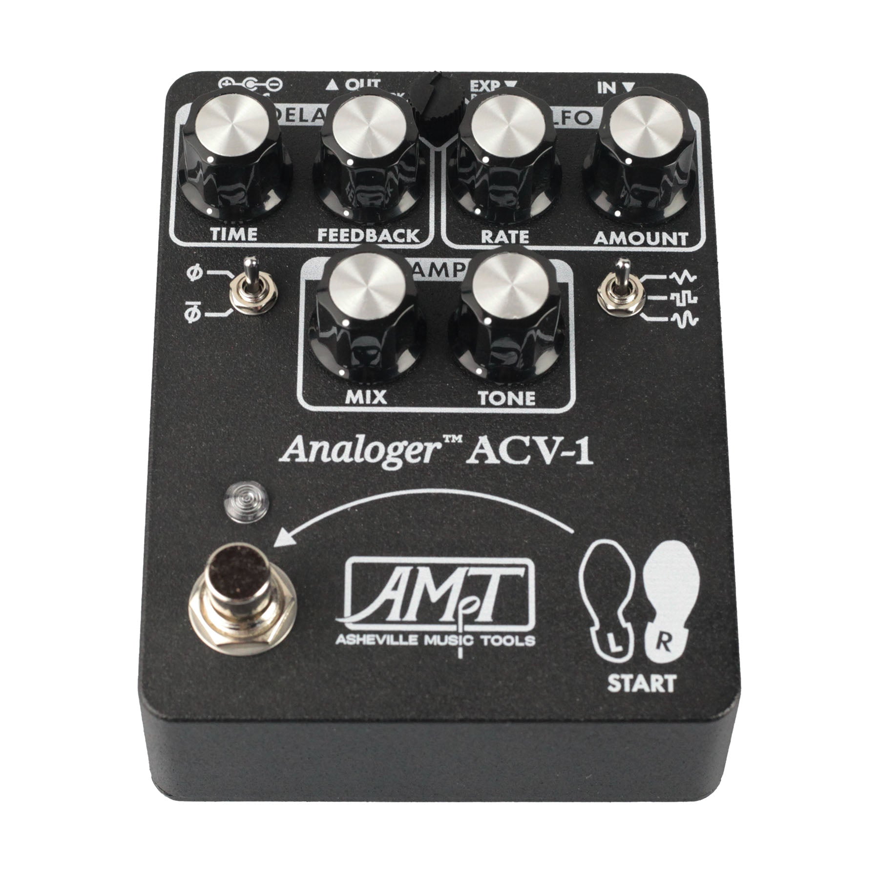 Acv-1 Time Warping Chorus & Vibrato Pedal Para Guitarra