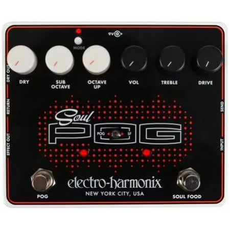 Electro Harmonix Soul Pog Pedal Para Guitarra E Contrabaixo