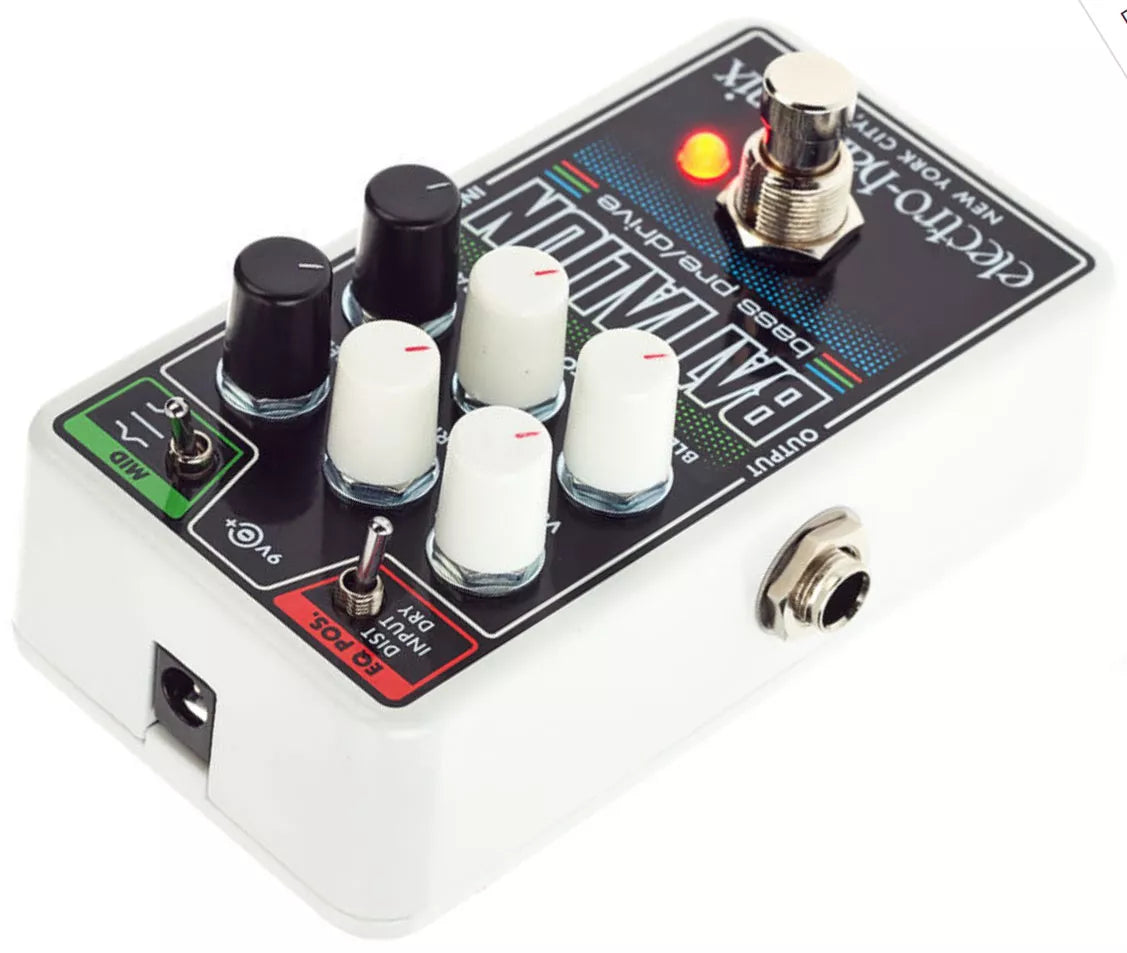 Electro Harmonix Nano Battalion Bass Preamp Pedal Para Contrabaixo