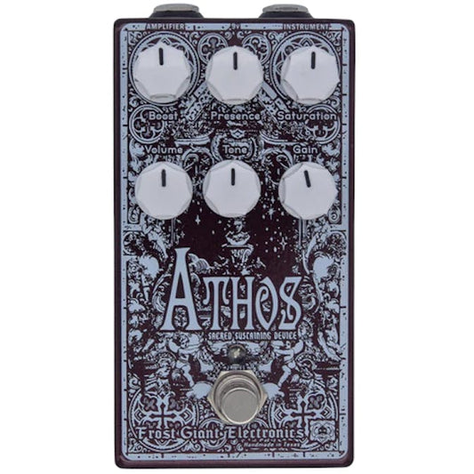 Frost Giant Athos Distortion Boost V2 Pedal Para Guitarra