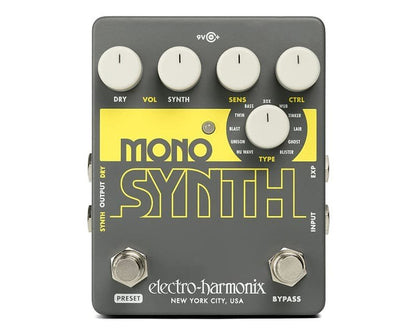 Electro Harmonix Guitar Mono Synth Pedal Para Guitarra