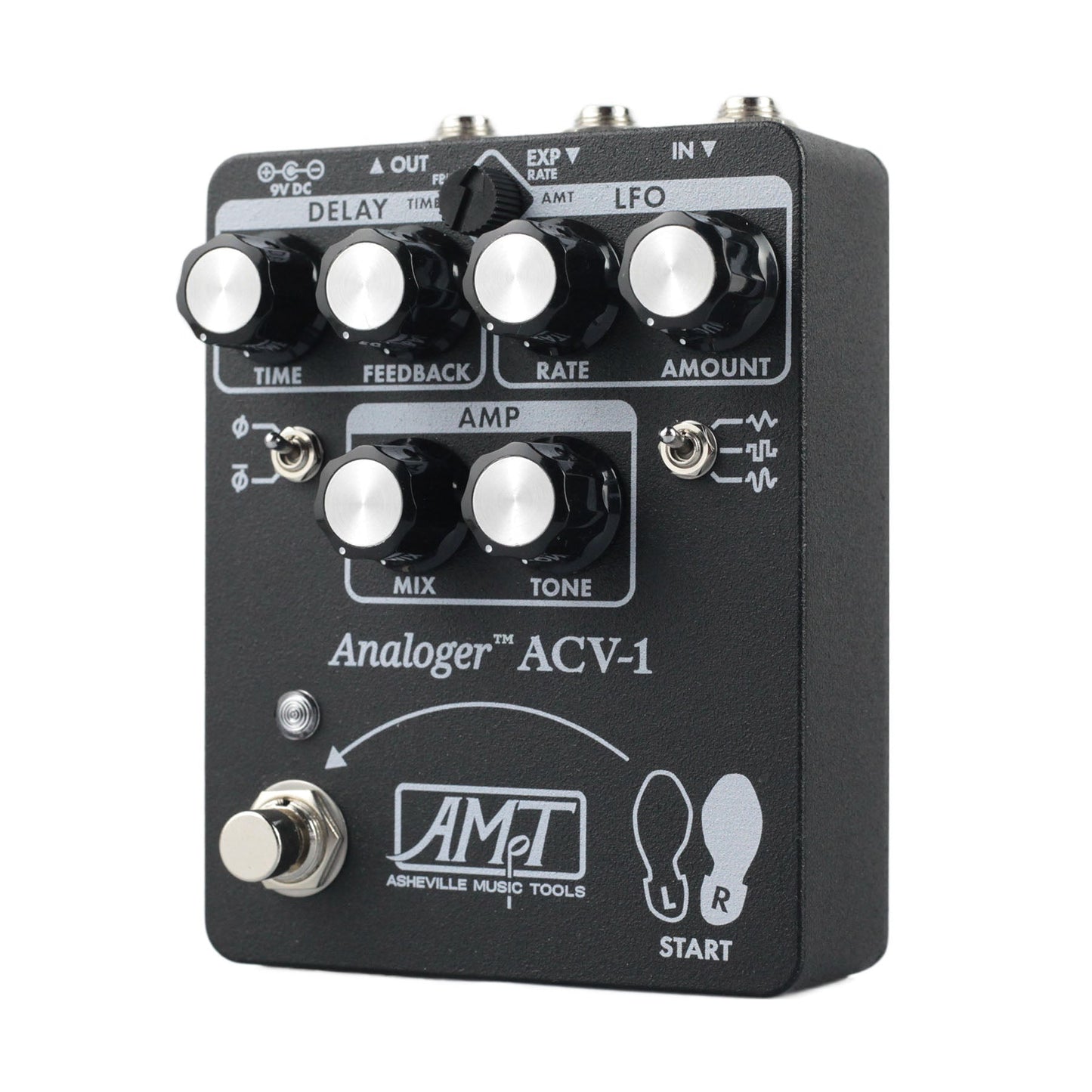 Acv-1 Time Warping Chorus & Vibrato Pedal Para Guitarra