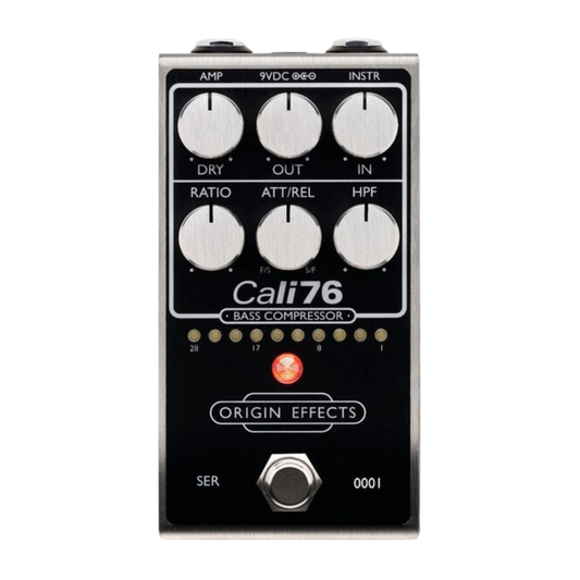 Origin Effects Cali76 MK2 Bass Compressor Black