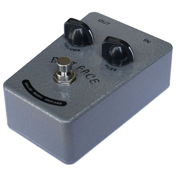 Compact Series Dallas Brit Face Fuzz Silver Pedal Para Guitarra