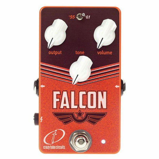 Crazy Tube Circuits Falcon Overdrive Pedal Para Guitarra